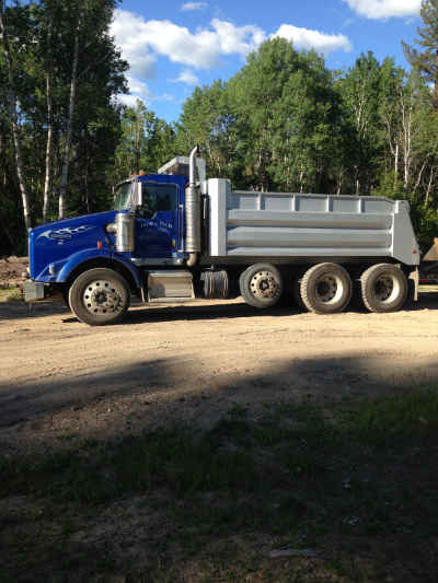 Inch by Inch Excavating Truck